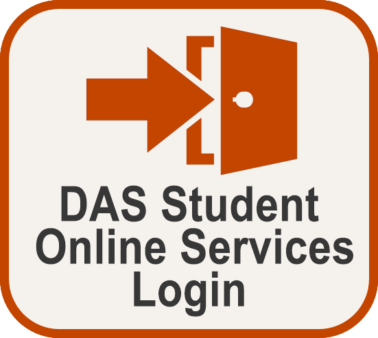 DAS Student Online Services Login Button