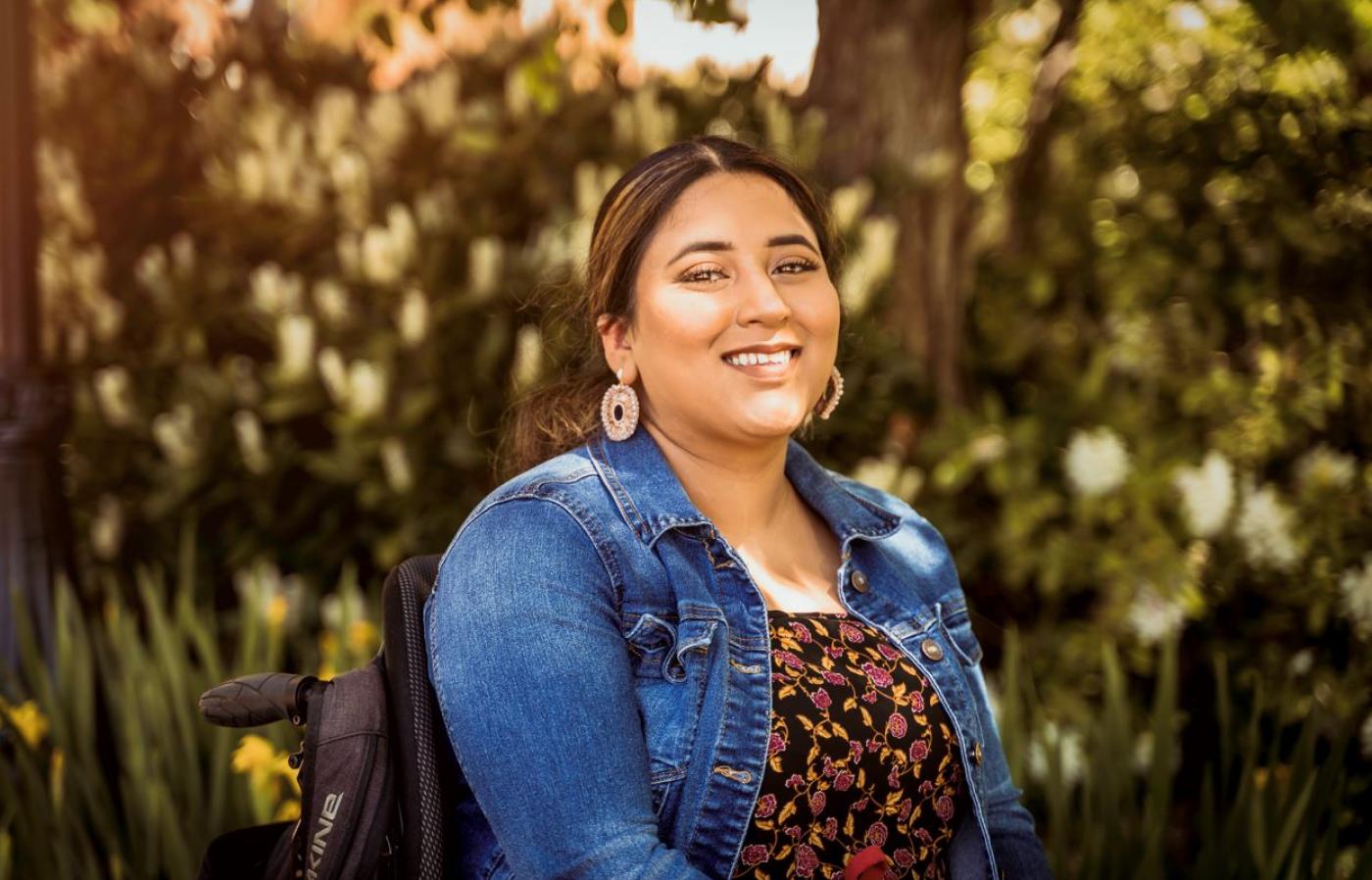 Rice Scholarship Recipient, Marta Nunez (Photo by Randy Ocampo)
